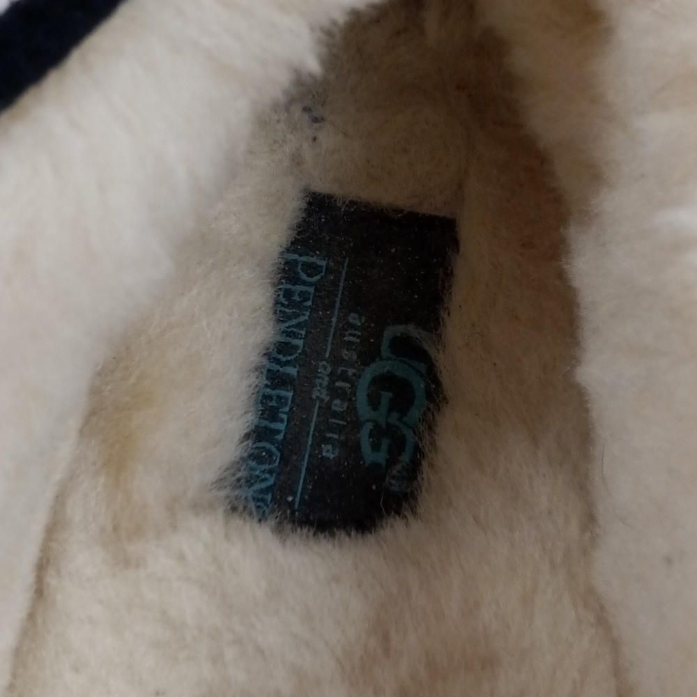 UGG x Pendleton Suede  Shearling Lined Slippers - Picture 7 of 11